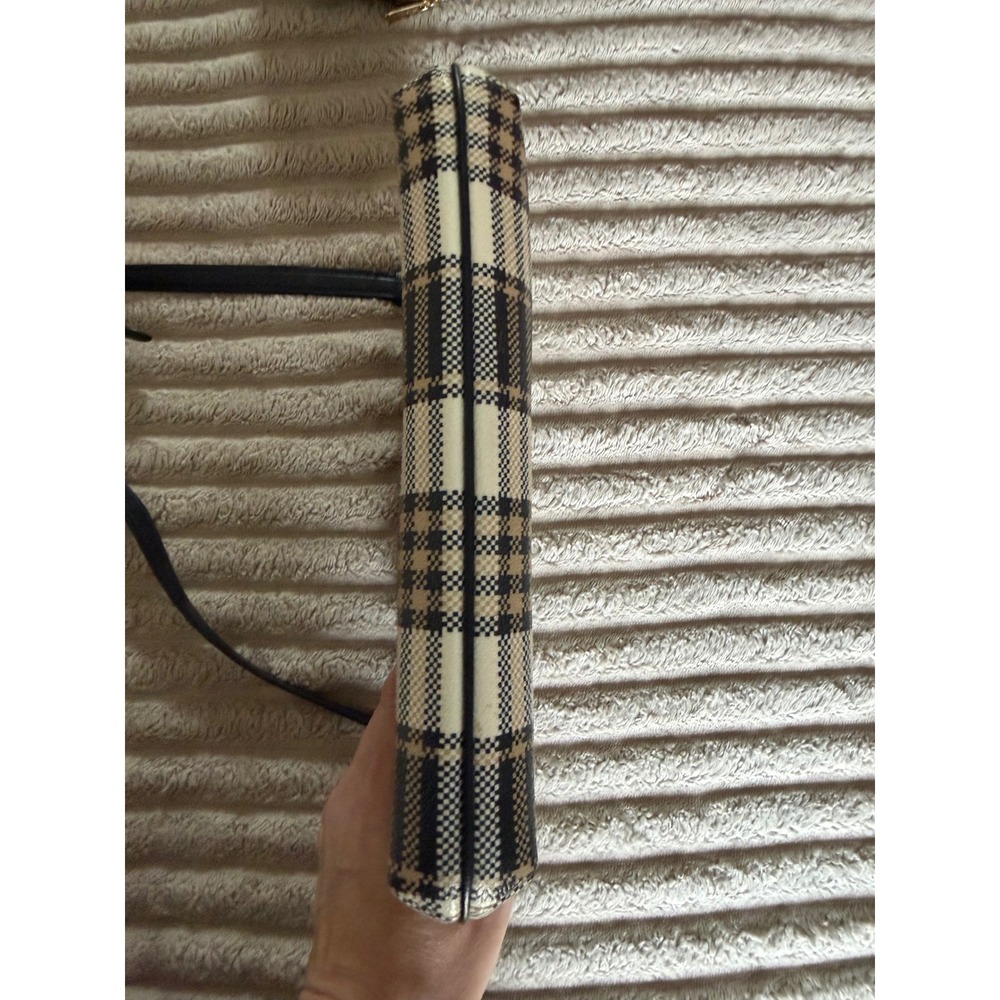 Coach Rowan File Bag Garden Plaid Print Coated Canvas C8587 - Picture 11 of 13